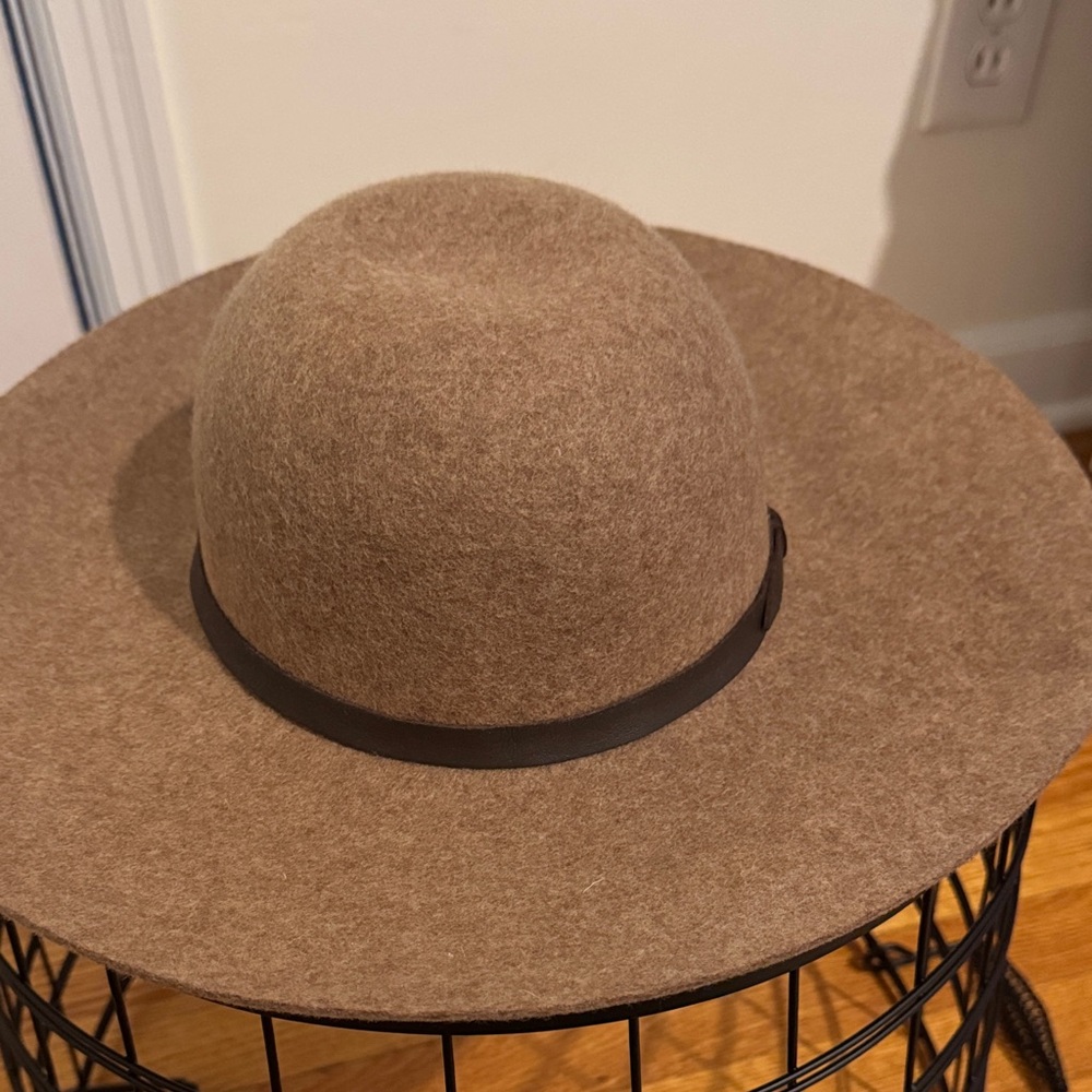 Nordstrom Classic Tan Wool Hat